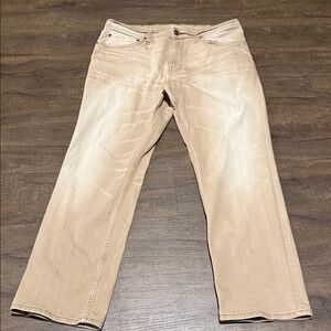 Goodfellow & Co Men's Light Brown Straight Jeans